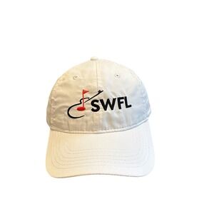SWFL Celebrity Golf Invitational Bonita Springs FL Golf Cap Hat Adjustable White